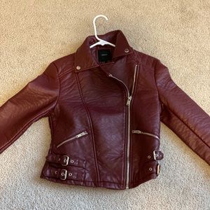 SOLD. Forever 21 jacket in Burgundy color